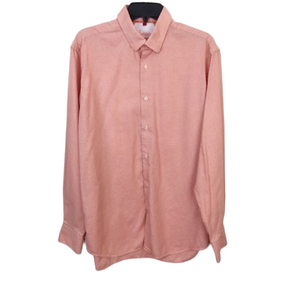 LUCHIANO Visconti Long Sleeve Button Front Shirt